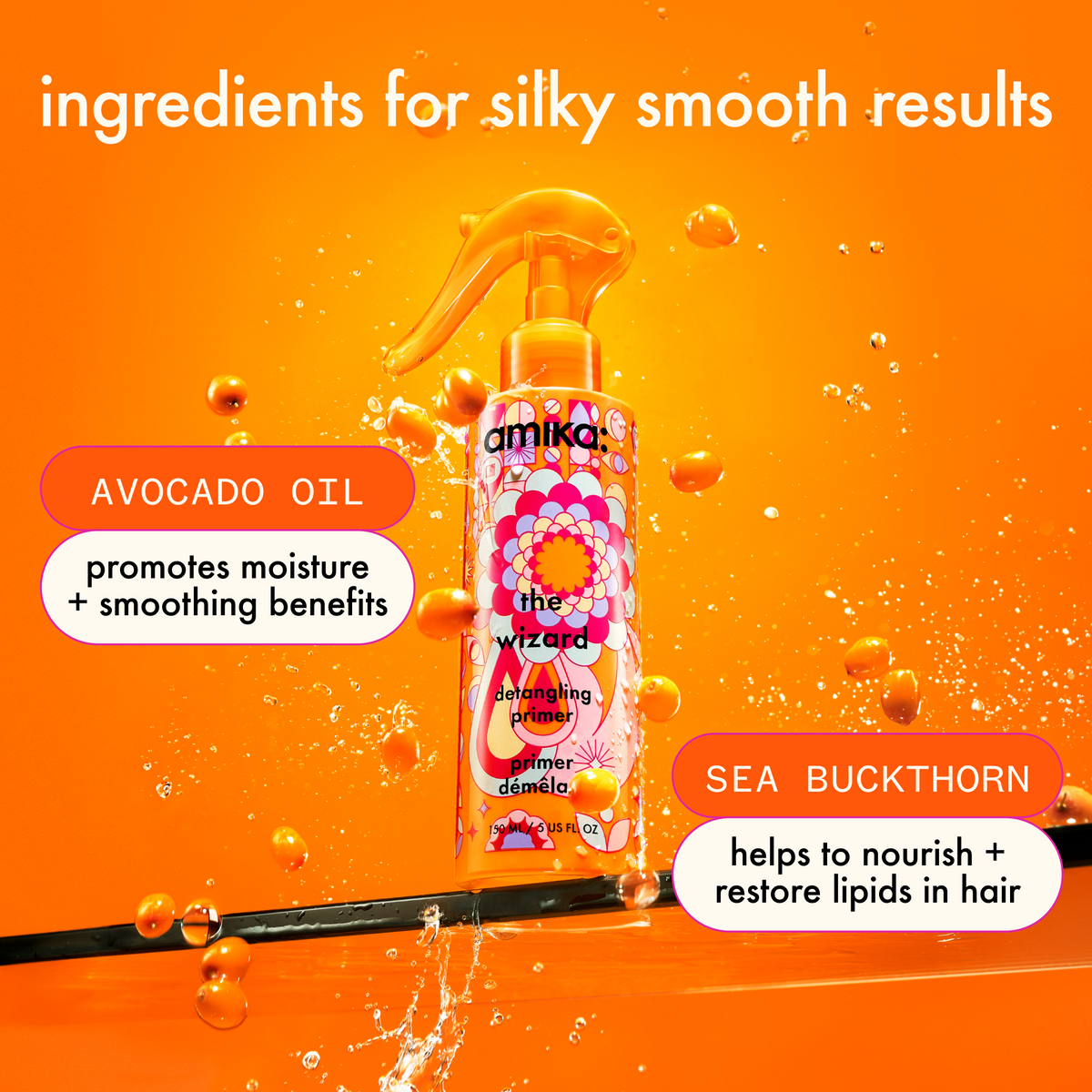 Amika The Wizard detangling primer