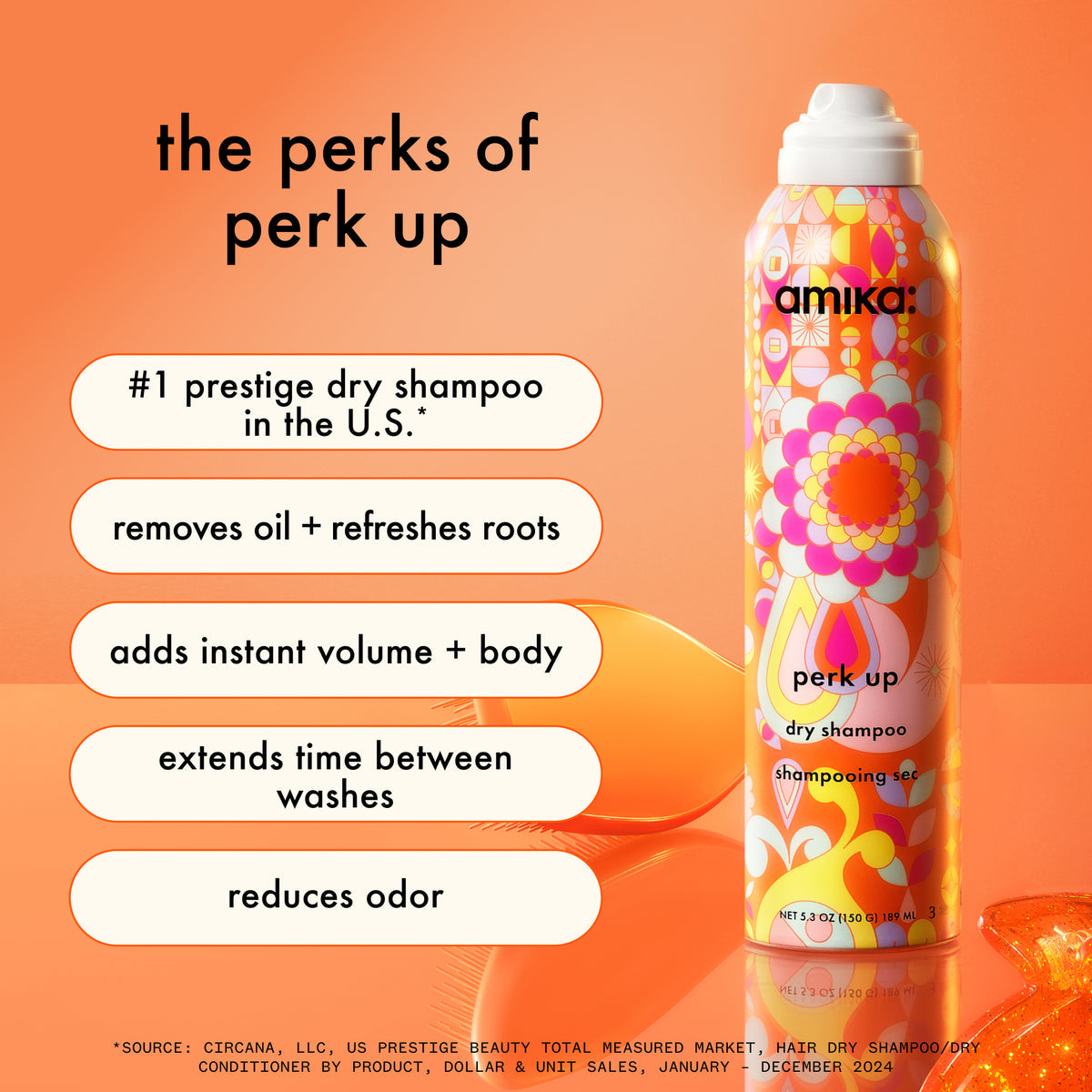 Amika Perk Up dry shampoo