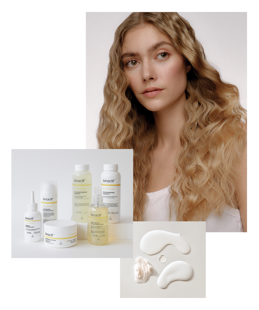 Kinactif N°1 NUTRITION
FOR NORMAL OR DRY HAIR.